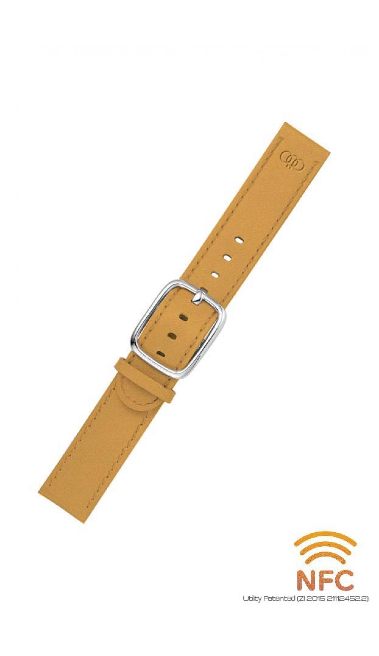 NFC Tan Leather Strap